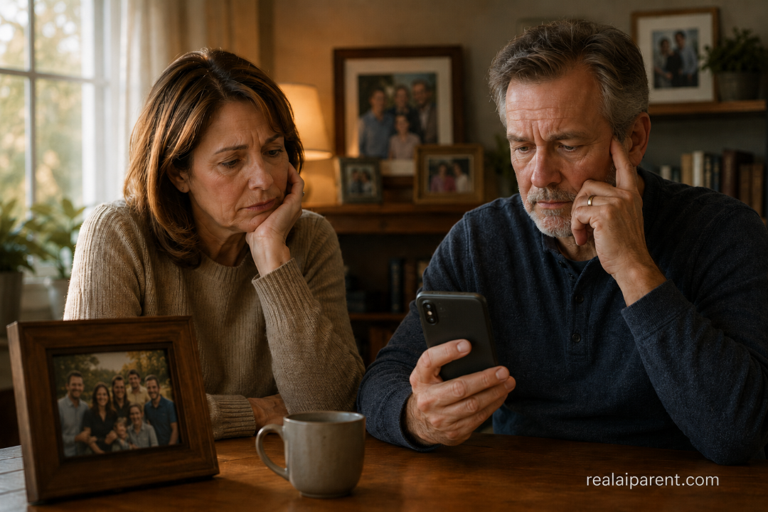Parents feeling concerned after losing contact with adult children who do not communicate often